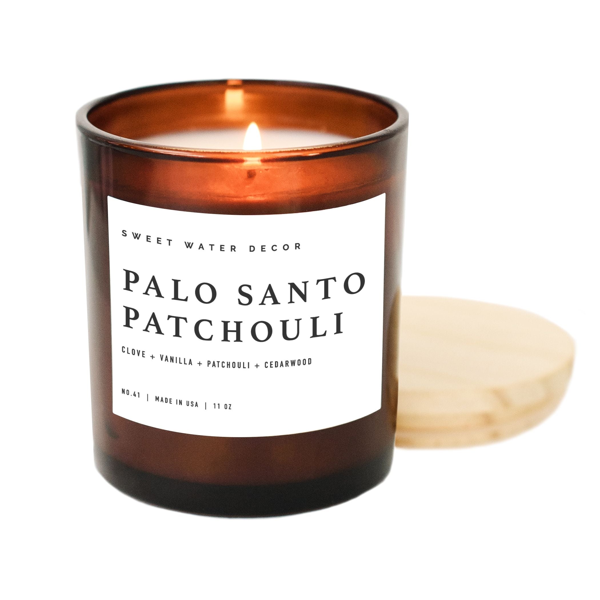 Sweet Water Amber Jar 60 Hour Soy Candle Collection