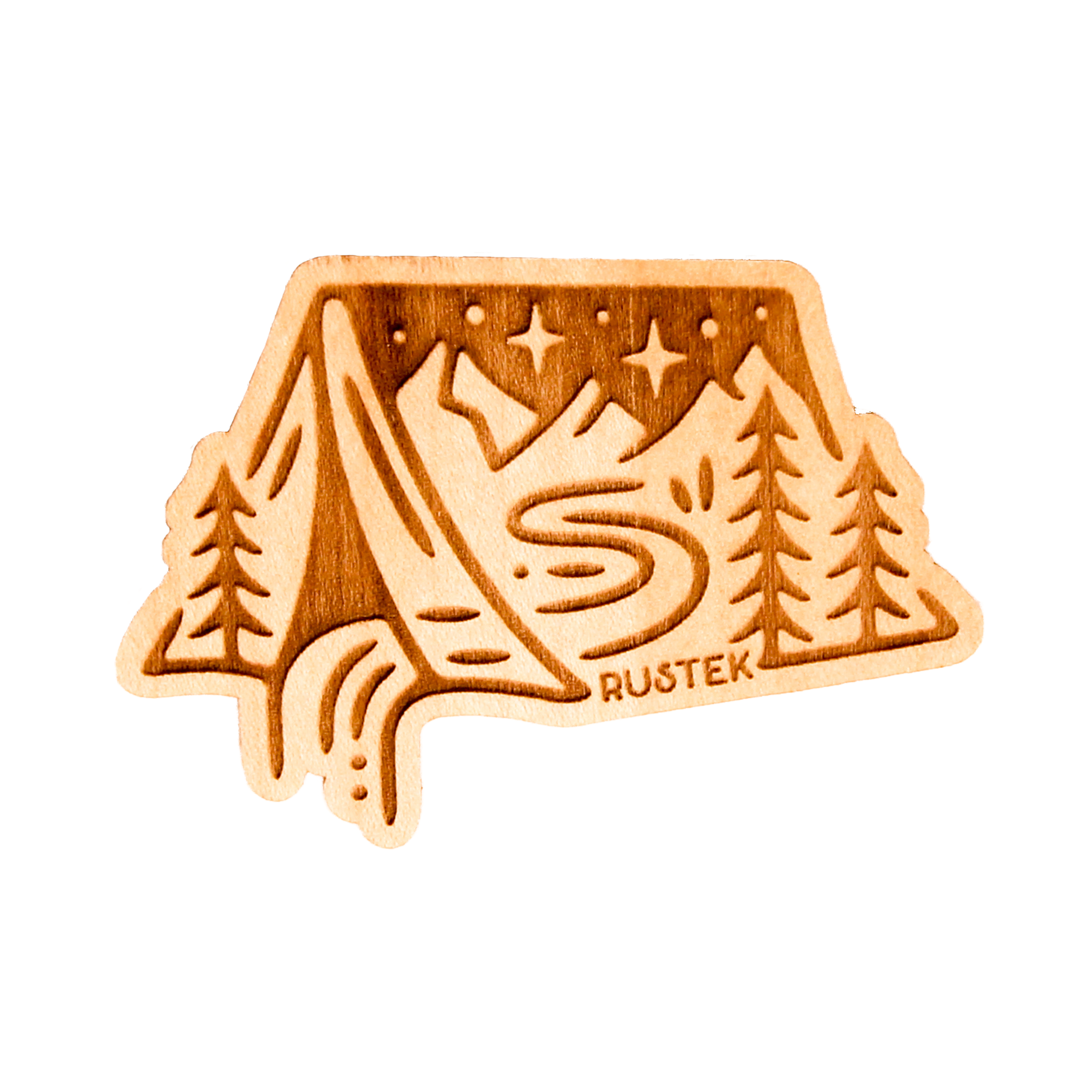 Rustek Wood Sticker Collection