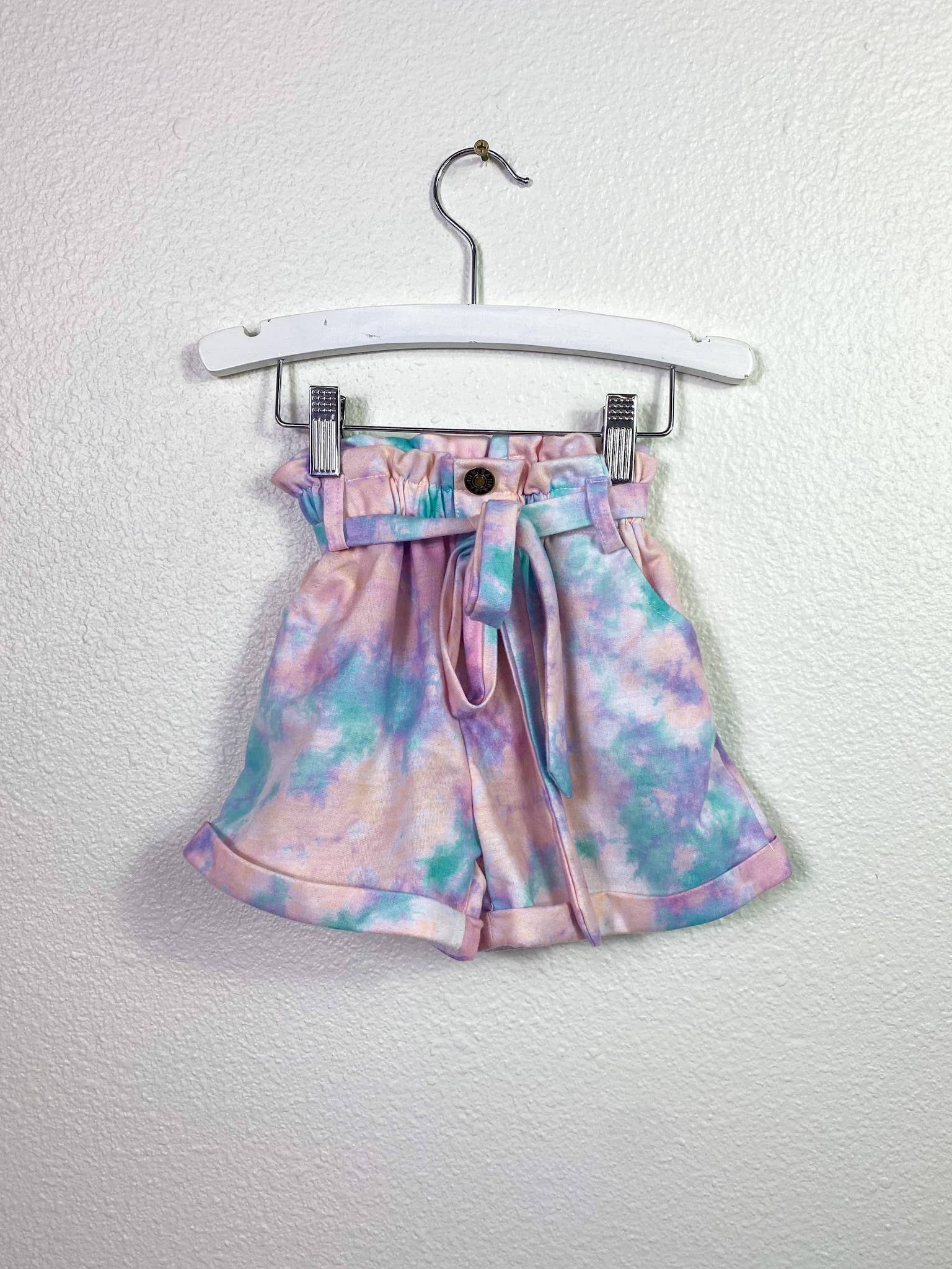 Commons Girls Cotton Candy High Waist Short