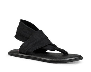 Sanuk Lil Yoga Sling Burst Black