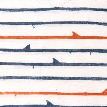 Bear Camp Shark Fin Striped Tee