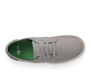 Sanuk Mens Vagabond Lace Sneaker Grey