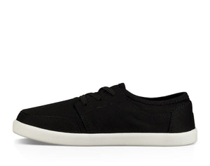 Sanuk Lil Vagabond Lace Sneaker Black - Toddler