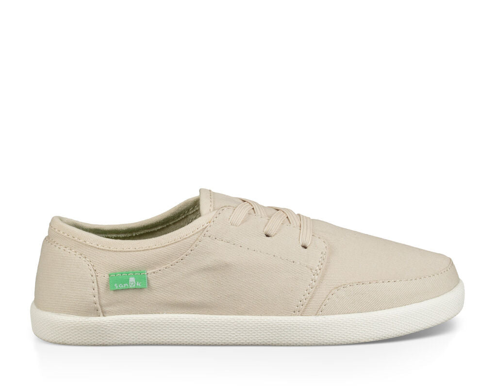 Sanuk Vagabond Lace Sanuk Lil Vagabond Lace Sneaker Natural