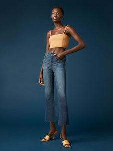 DL1961 Womens Bridget Boot High Rise Instasculpt Crop