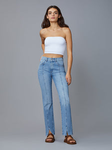 DL1961 Womens Patti Straight High Rise Vintage
