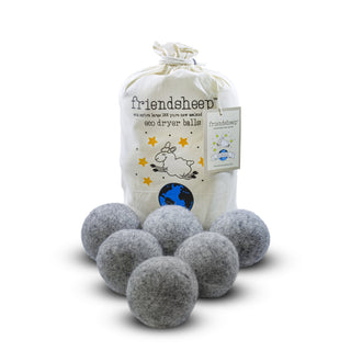 Friendsheep Wool Solid Color Dryer Balls