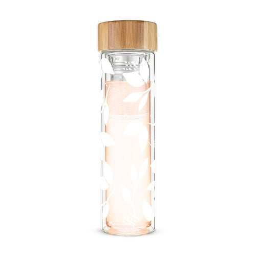 Pinky Up Blair Glass Travel Infuser Mug