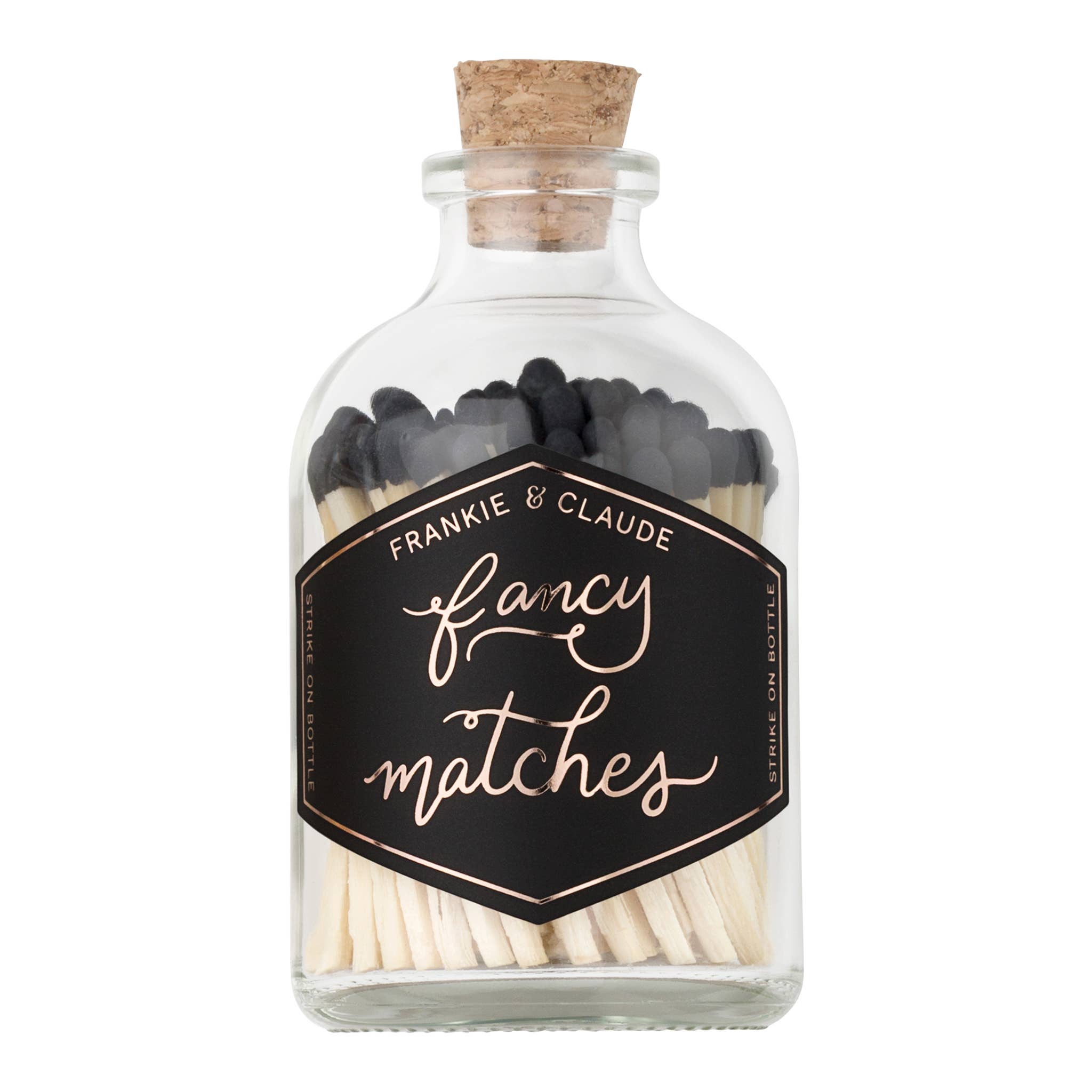 Frankie & Claude Fancy Matches Jar - Small
