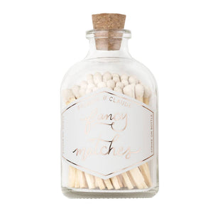 Frankie & Claude Fancy Matches Jar - Small