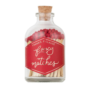 Frankie & Claude Fancy Matches Jar - Small