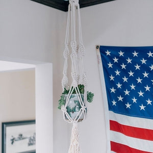 Macrame Plant Hanger The Zeppelin