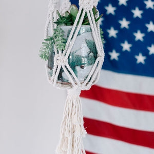 Macrame Plant Hanger The Zeppelin