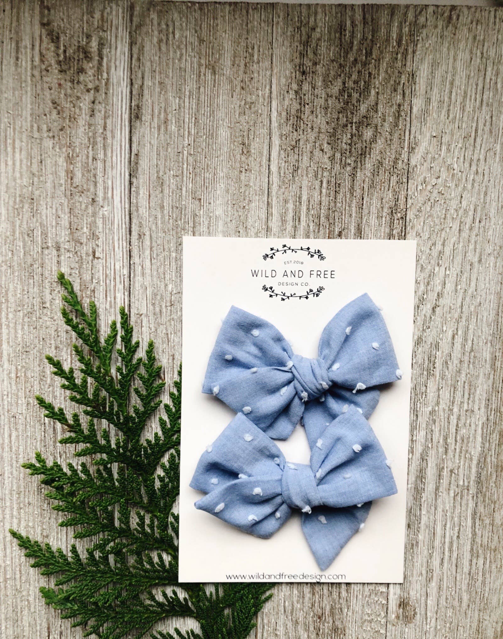 Wild and Free Pigtail Bow Sets