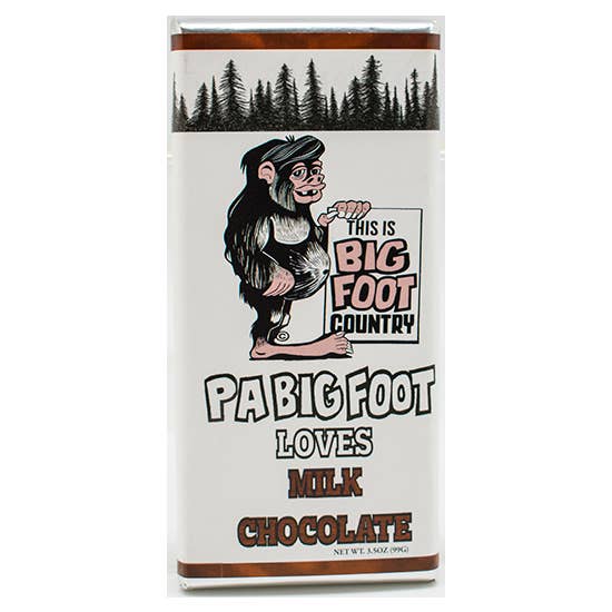 Spokandy Solid Pa Bigfoot Milk Chocolate