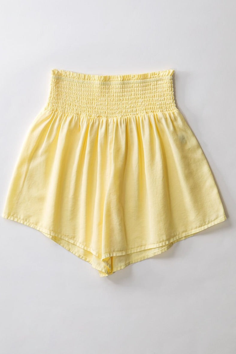 Leann Smocked Shorts