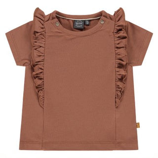 Babyface Baby Girls Ruffle Tee