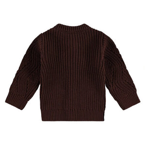 Babyface Girls Cable Knit Cardigan