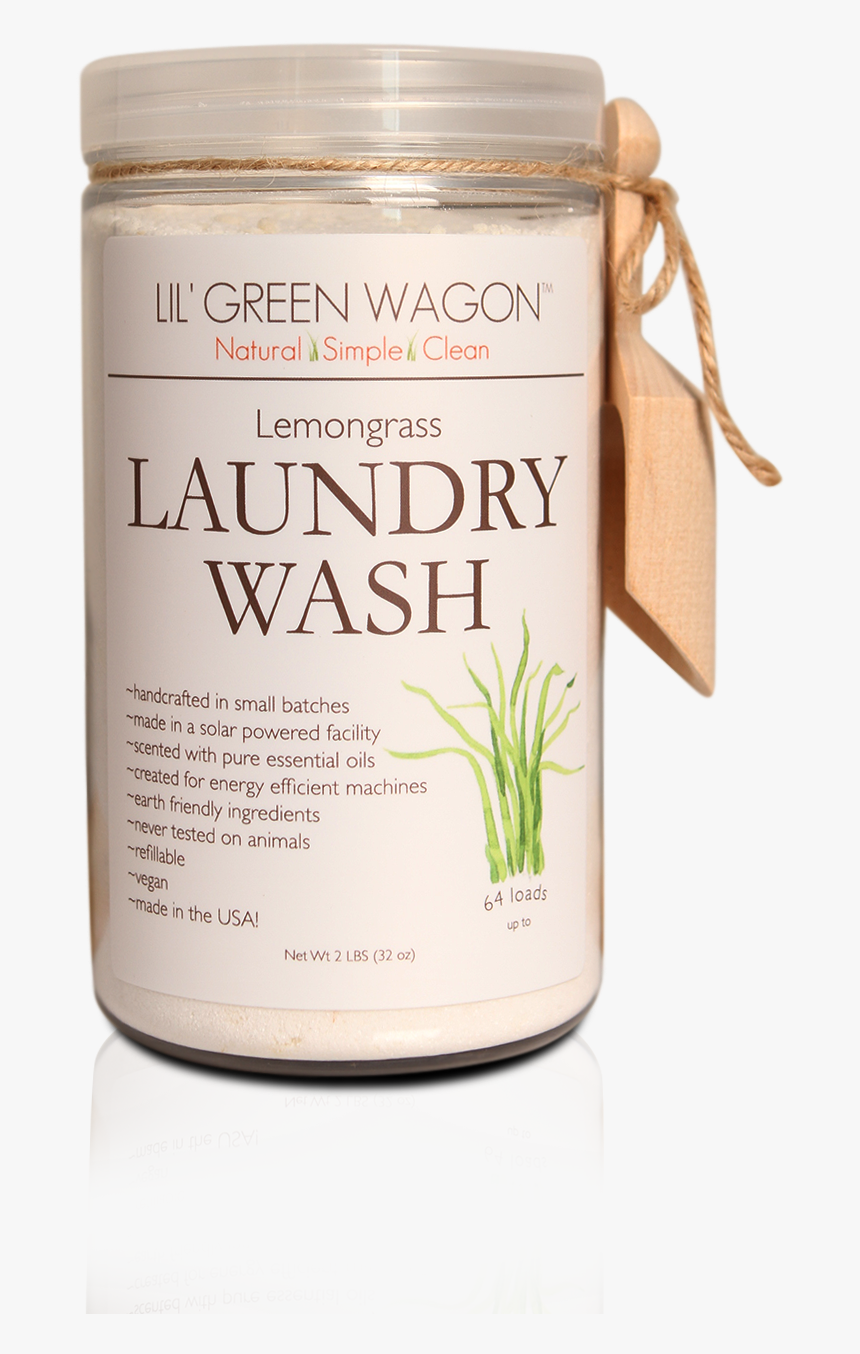 Lil' Green Laundry Wash Jar