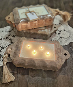 Evergreen Roots NW Harbor Soy Wax Candle Tray