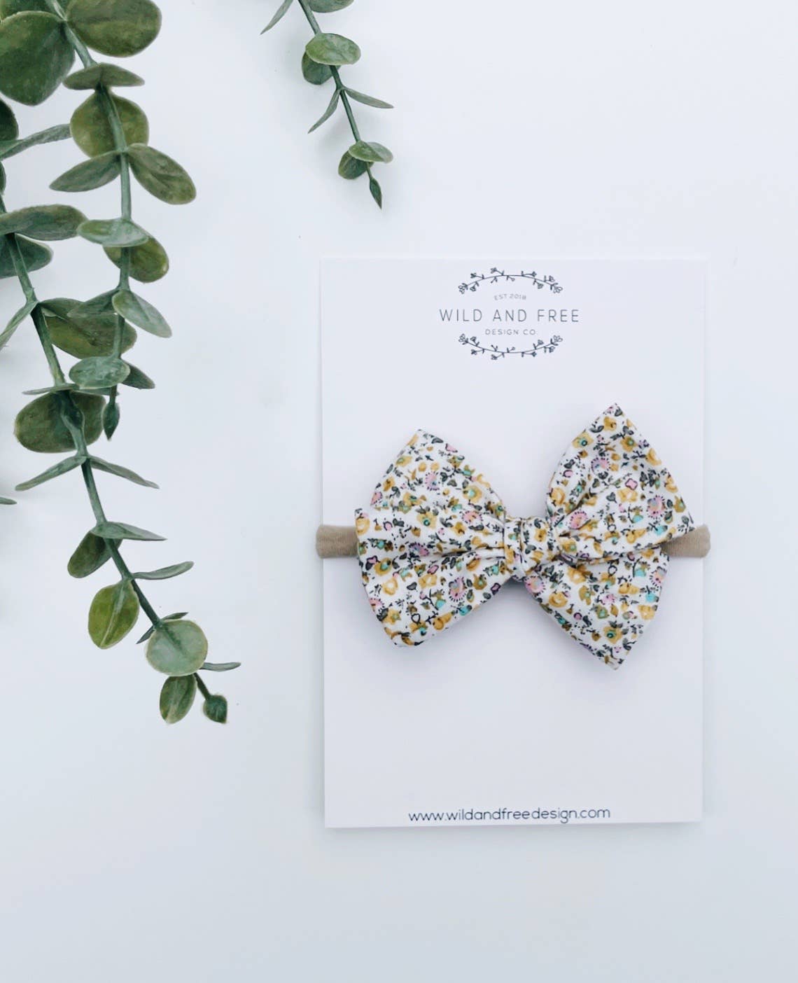 Wild and Free Nylon Bow Headbands