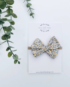 Wild and Free Nylon Bow Headbands