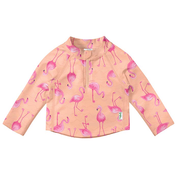 Green Sprouts Flamingo Rashguard