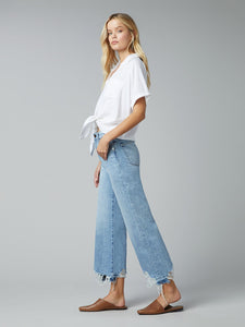 DL1961 Womens Hepburn Wide Leg High Rise Vintage