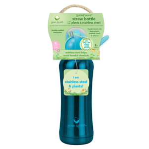 Green Sprouts Sprout Ware® Straw Bottle made from Plants & Stainless Steel