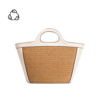 Melie Bianco Amalfi Recycled Vegan Medium Top Handle Bag
