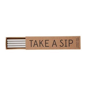 Green Basics Cocktail Straws 4PK