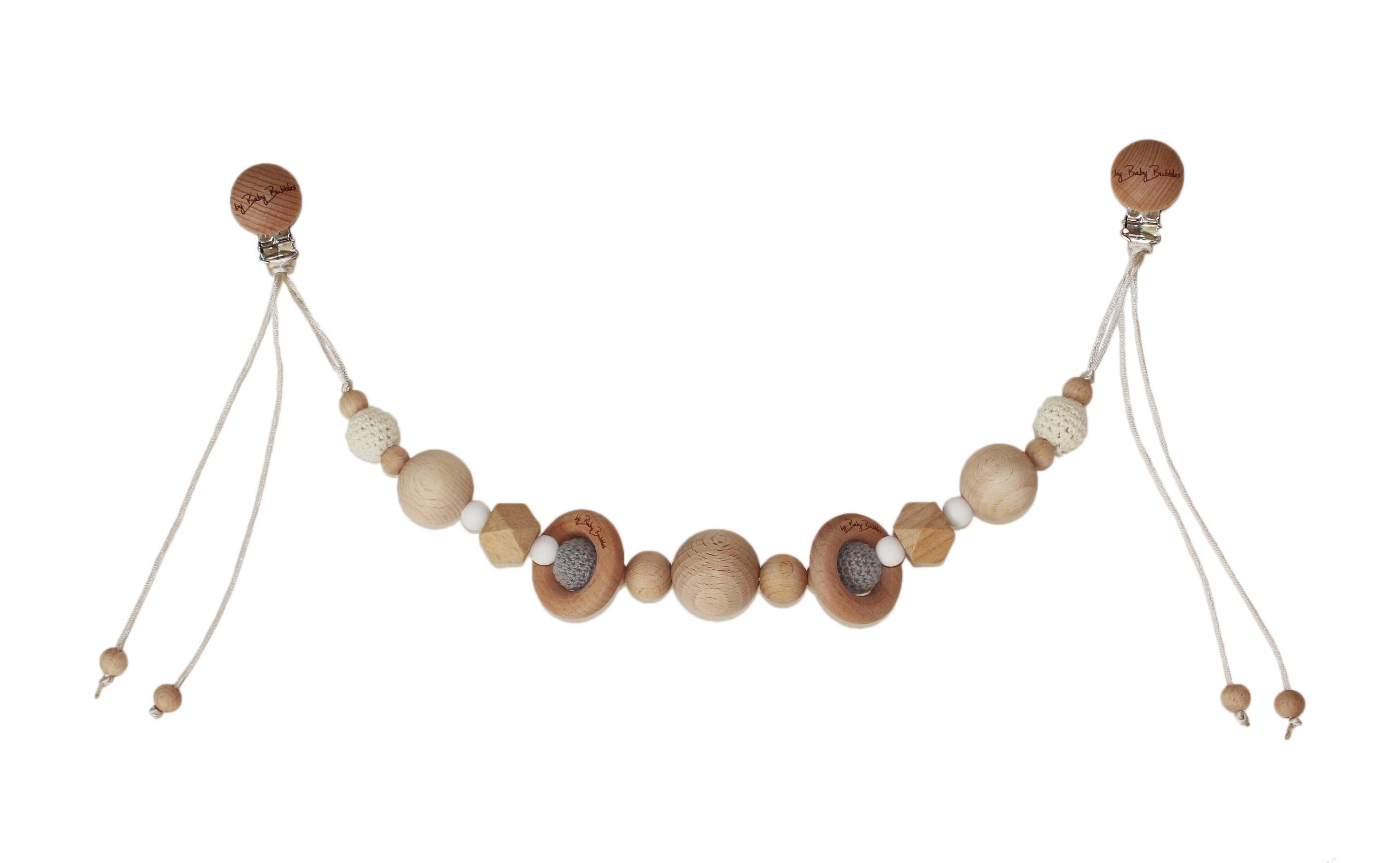 Commons Baby Catching Snowflakes Pram Garland