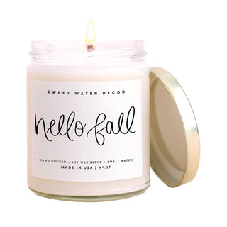 Sweet Water Gold Lid Candle Collection