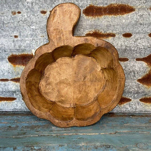 Forever Green Art Pumpkin Dough Bowl