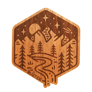 Rustek Wood Sticker Collection