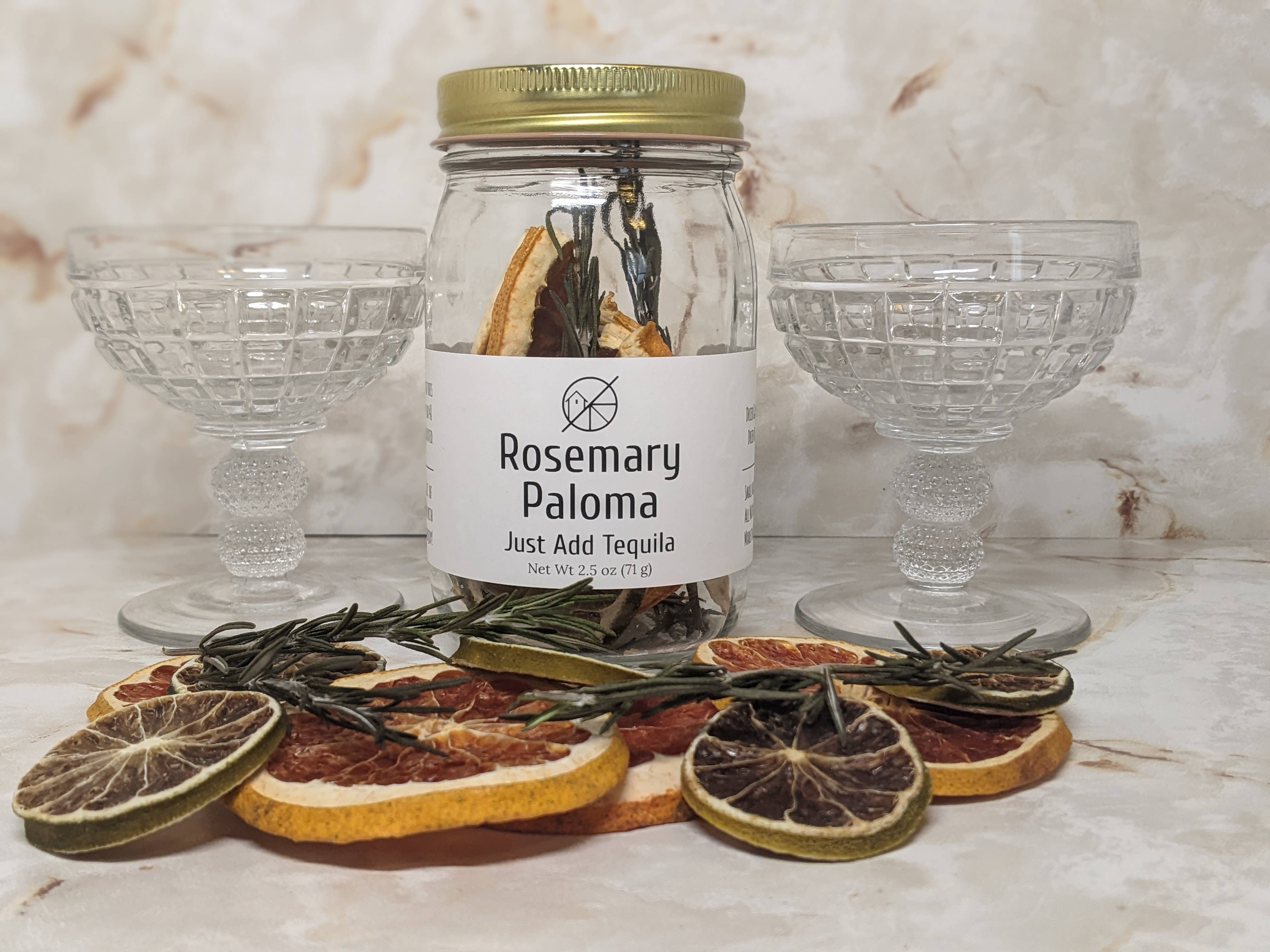 Rosemary Paloma Cocktail Infusion by Adornwell