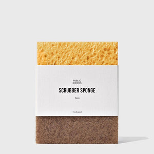 Public Goods Walnut Scrubber Sponges