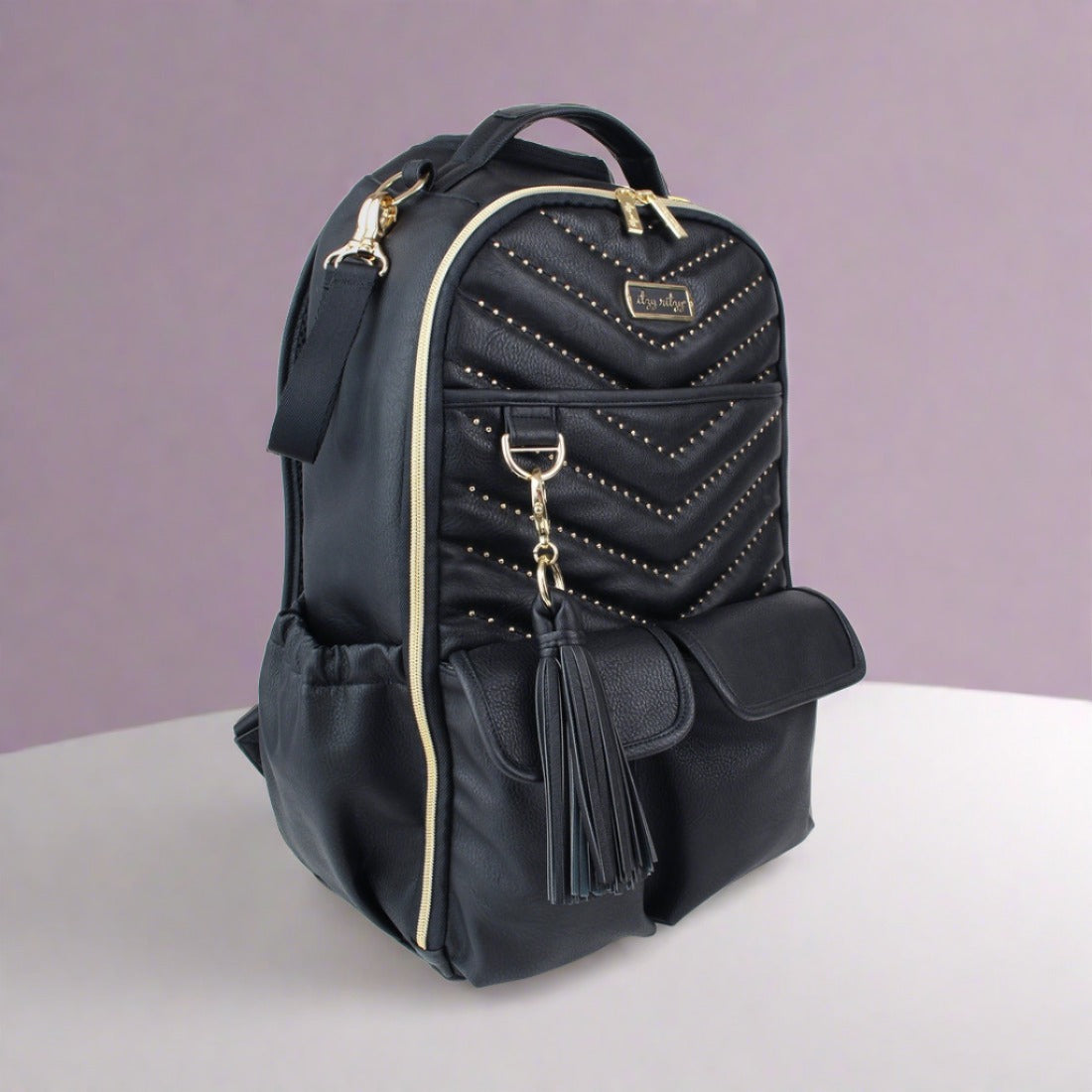 Rock & Roll Black Boss Backpack™ Diaper Bag