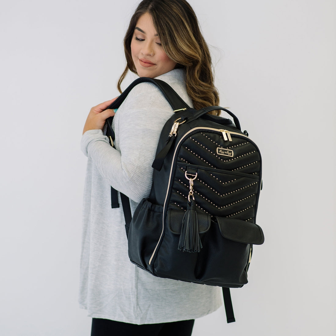 Rock & Roll Black Boss Backpack™ Diaper Bag