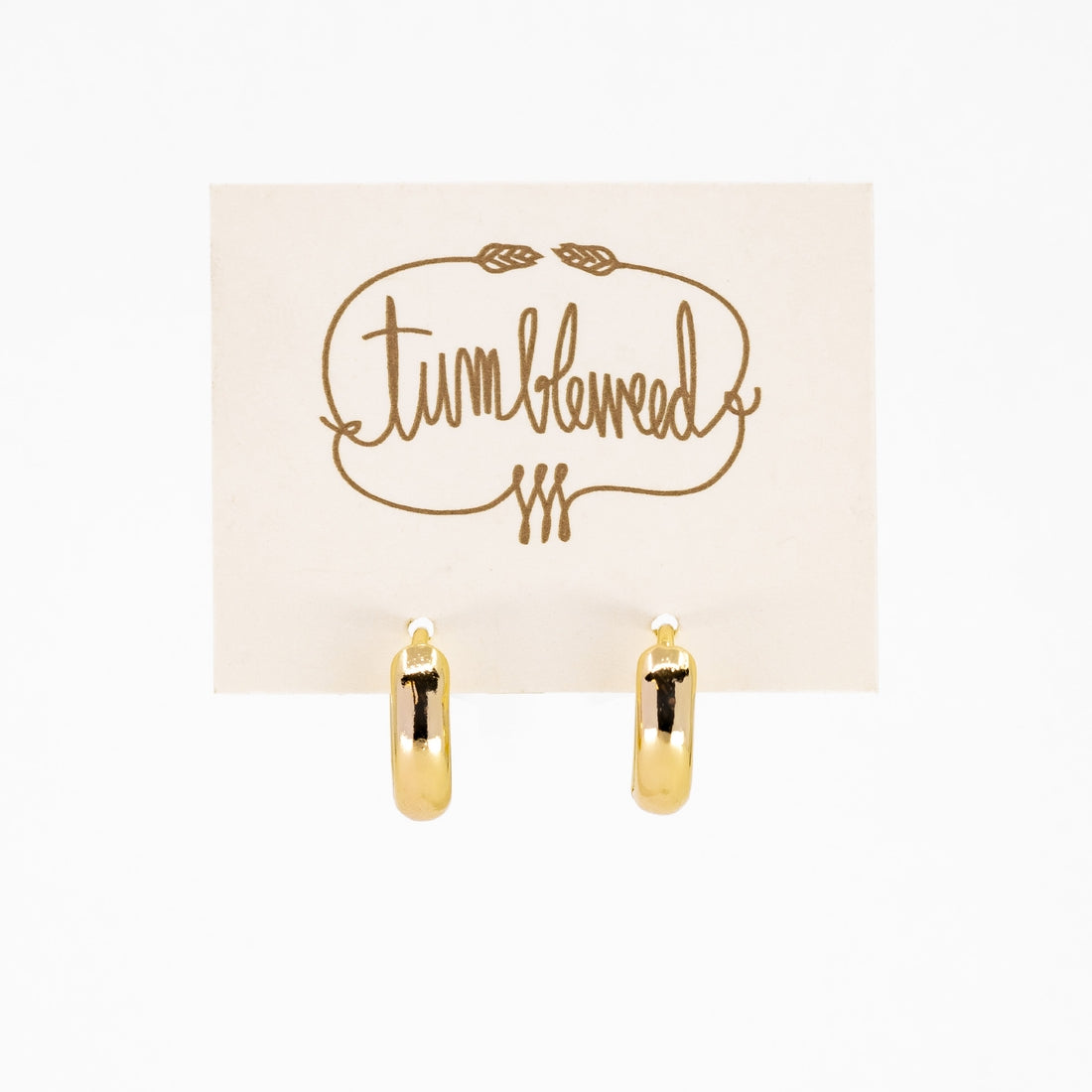 Tumbleweed Gold Earring Collection