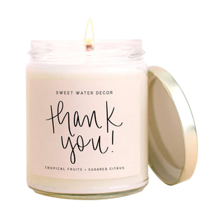 Sweet Water Gold Lid Candle Collection
