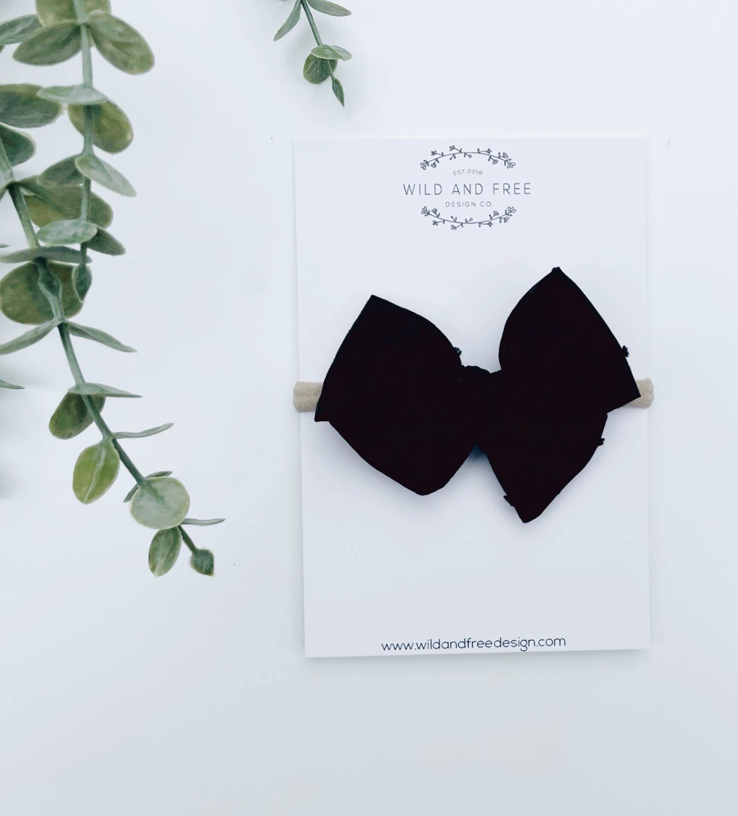 Wild and Free Nylon Bow Headbands