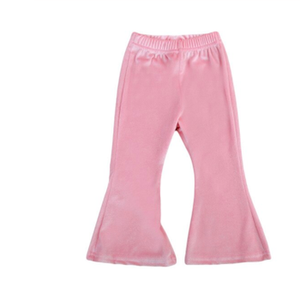 Commons Girls Loidis Velvet Bellbottom Pants