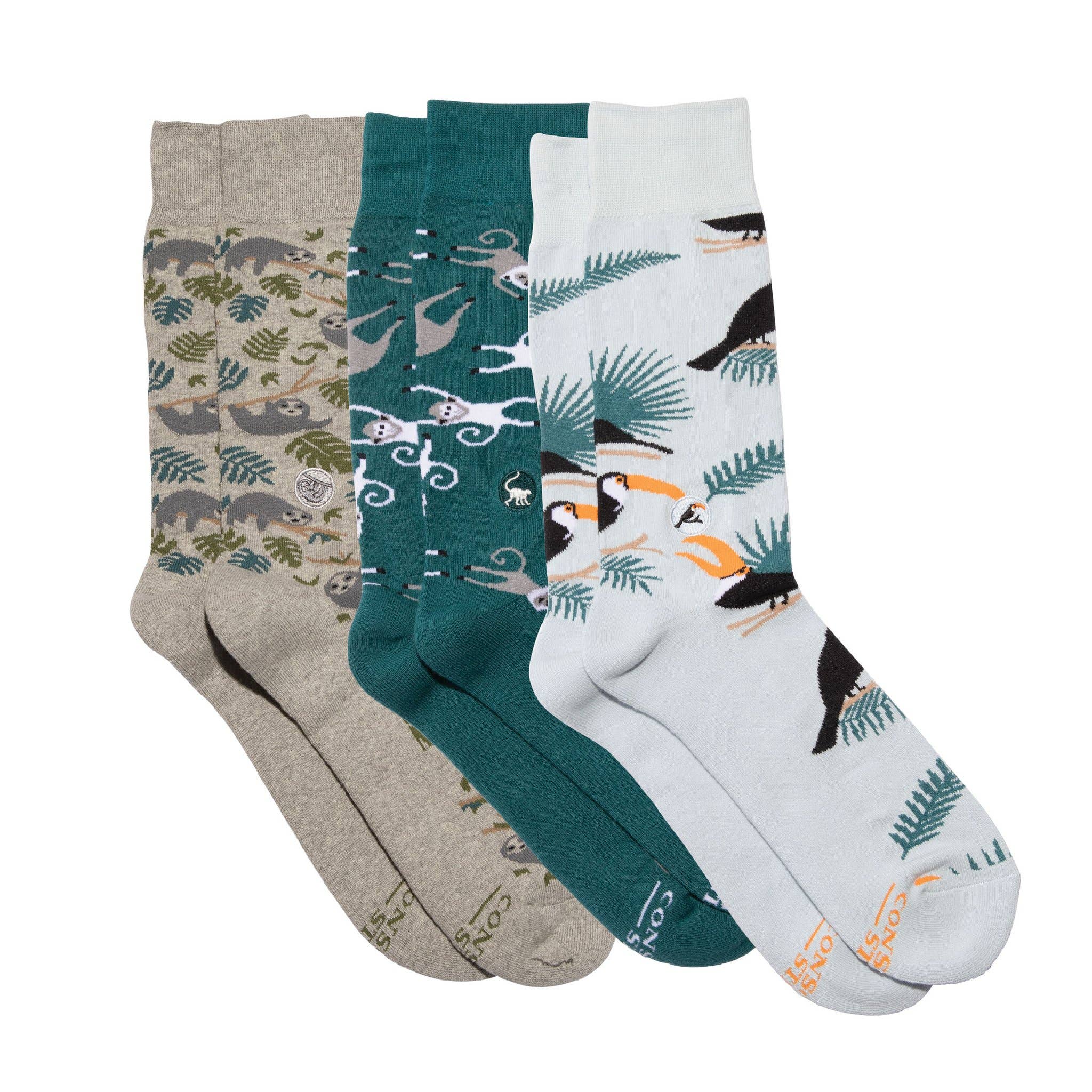 Conscious  Step Boxed Set Socks That Protect Rainforests