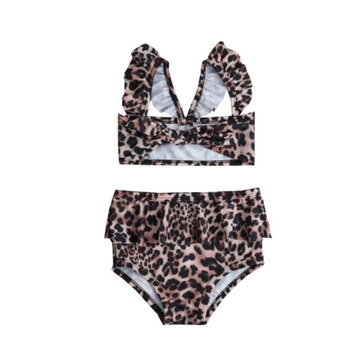 Commons Girls Animal Print Bikini