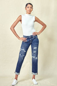 KanCan Nina Midrise Slim Boyfriend