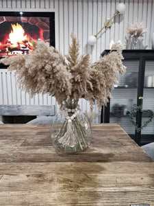 Mini Dried Pampas Grass Plume