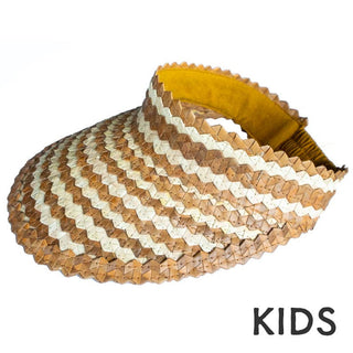Commons Kids Straw Sun Visor Boho