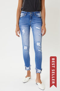 KanCan Florence Mid Rise Super Skinny Jeans