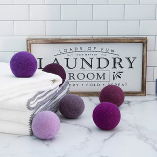 Friendsheep Wool Solid Color Dryer Balls